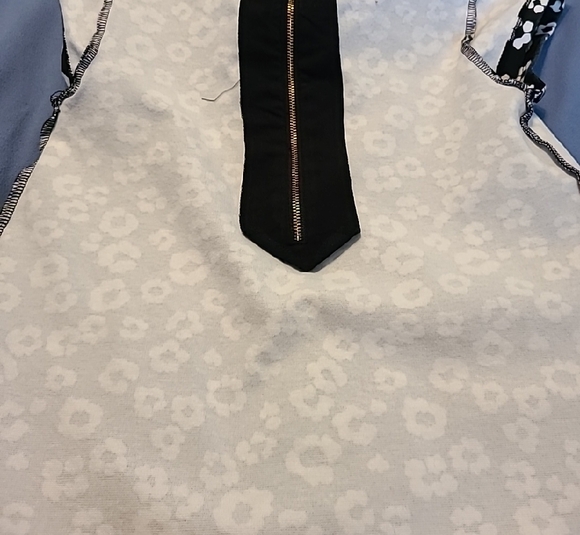 Gymboree Girls Size 8 Floral Black & White Dress EUC Cute Bow On Back Top Zipper - Picture 9 of 9